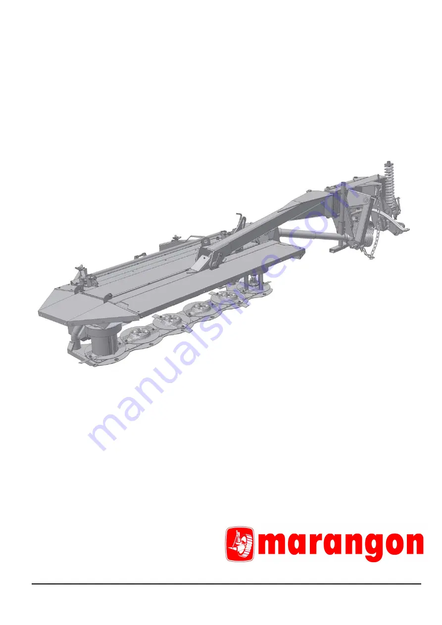 marangon Pendolare 210 Instruction And Maintenance Manual Download Page 1