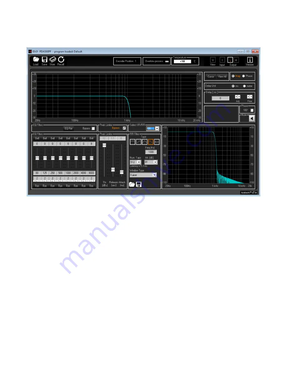 Marani Pro Audio PDA500PF Quick User Manual Download Page 19