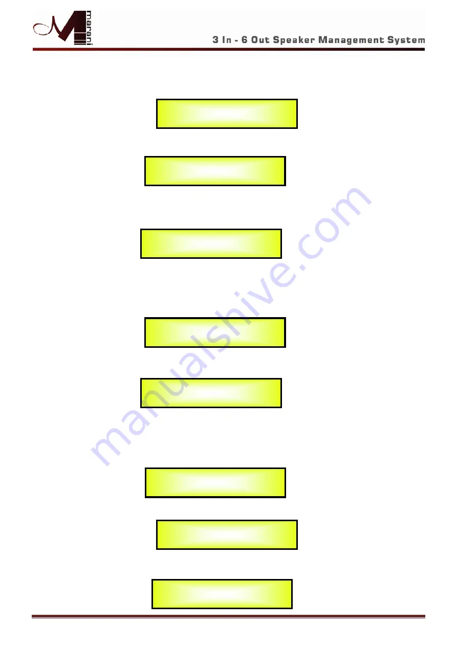 Marani DPA360P User Manual Download Page 15