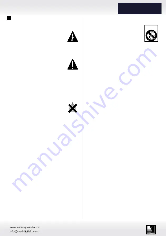 Marani MIR-A Series User Manual Download Page 3