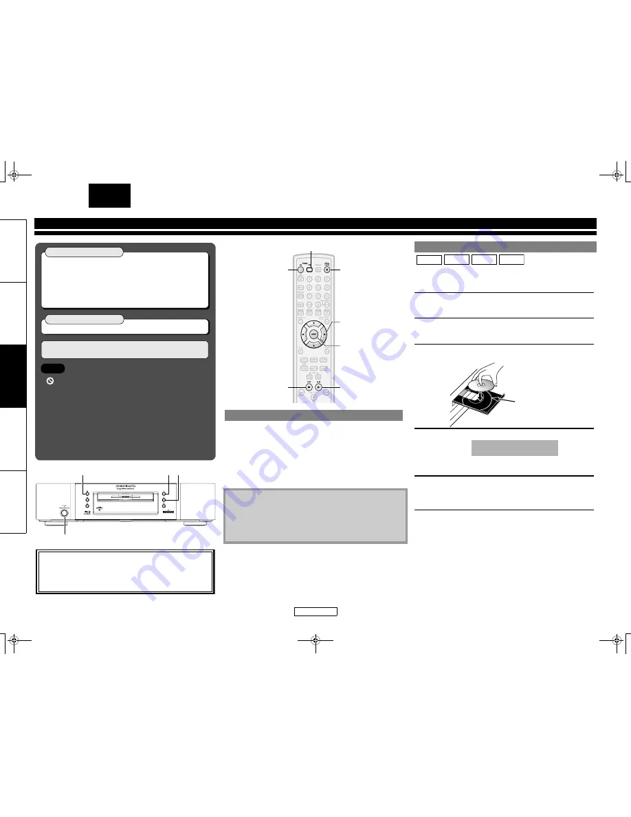 Marantz BD5004 (Spanish) Guía Del Usuario Download Page 18