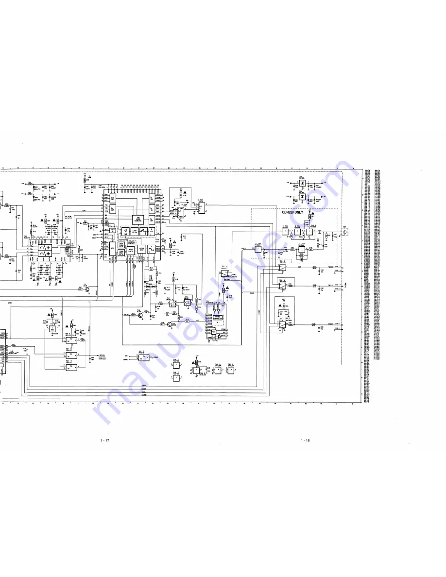 Marantz CDR615 Service Manual Download Page 15