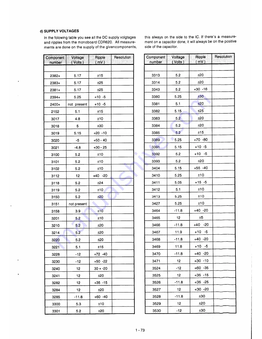 Marantz CDR615 Service Manual Download Page 56