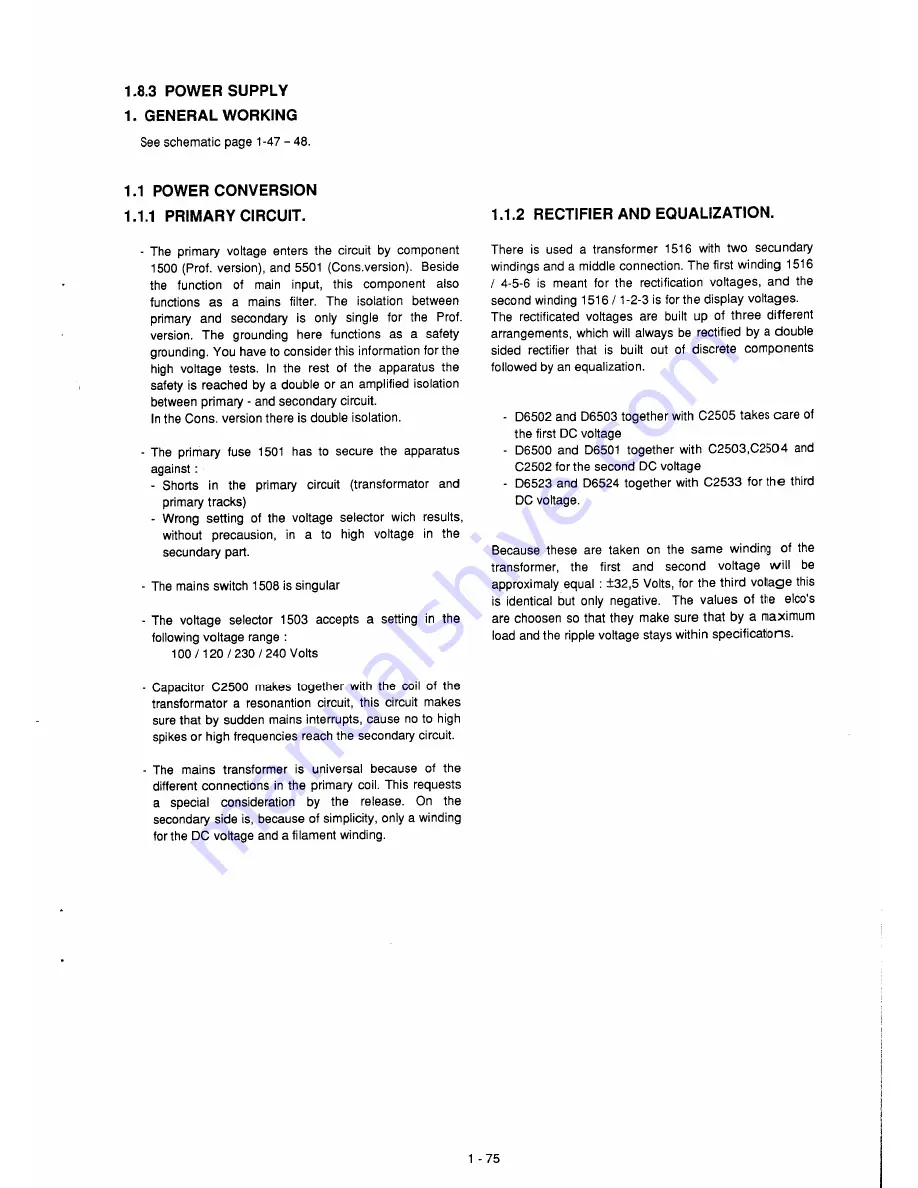 Marantz CDR615 Service Manual Download Page 58