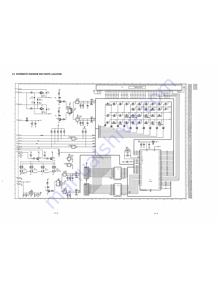 Marantz CDR615 Service Manual Download Page 111