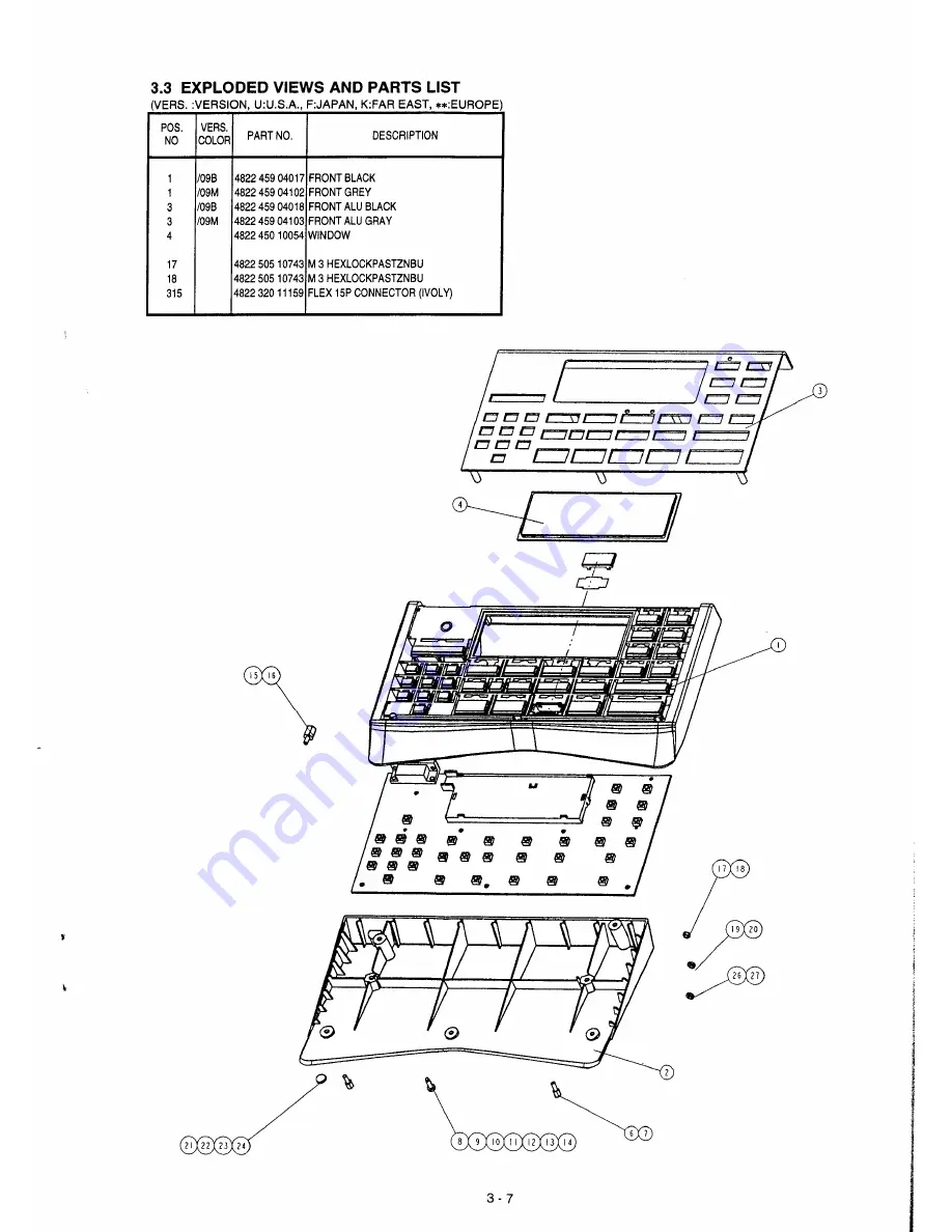 Marantz CDR615 Service Manual Download Page 113