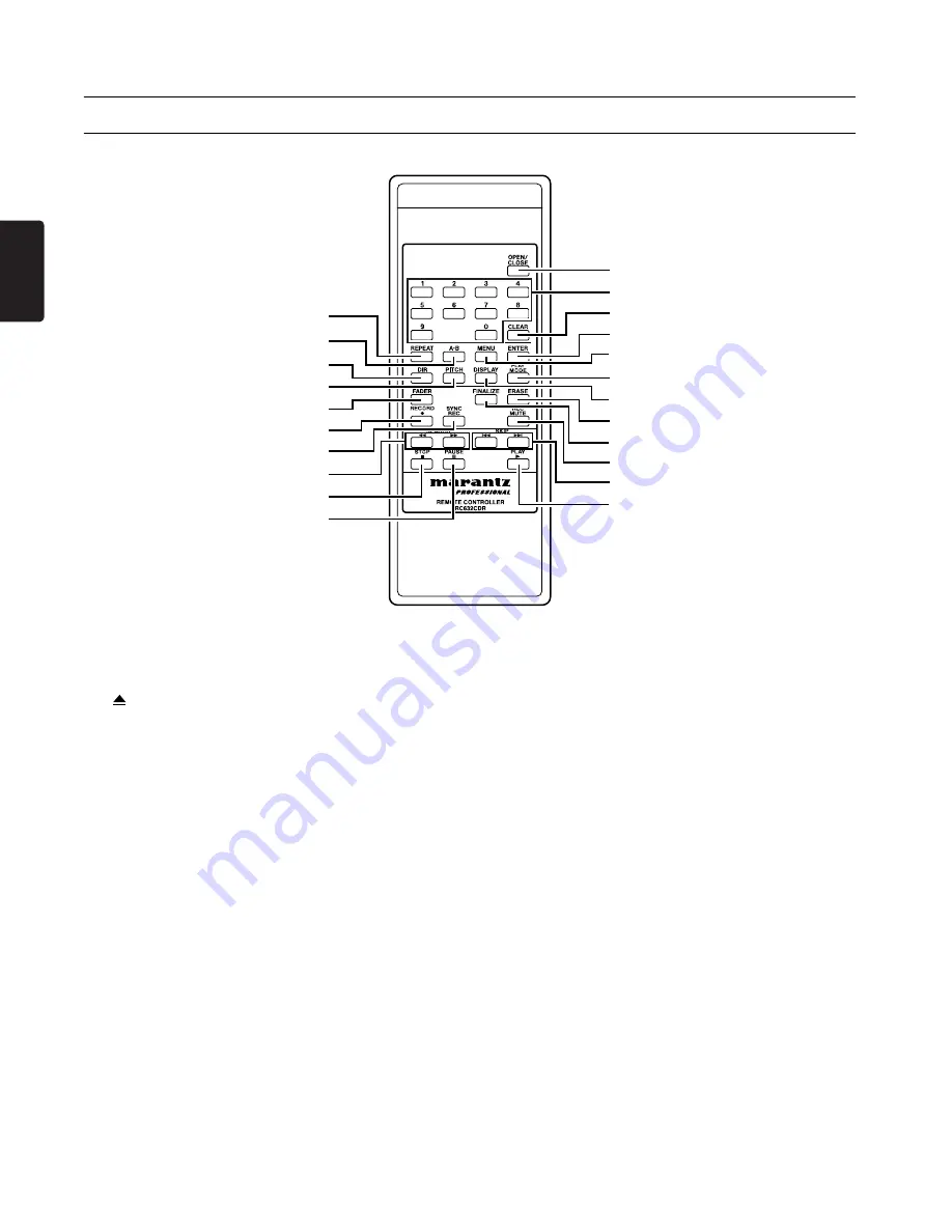 Marantz CDR632 Скачать руководство пользователя страница 10