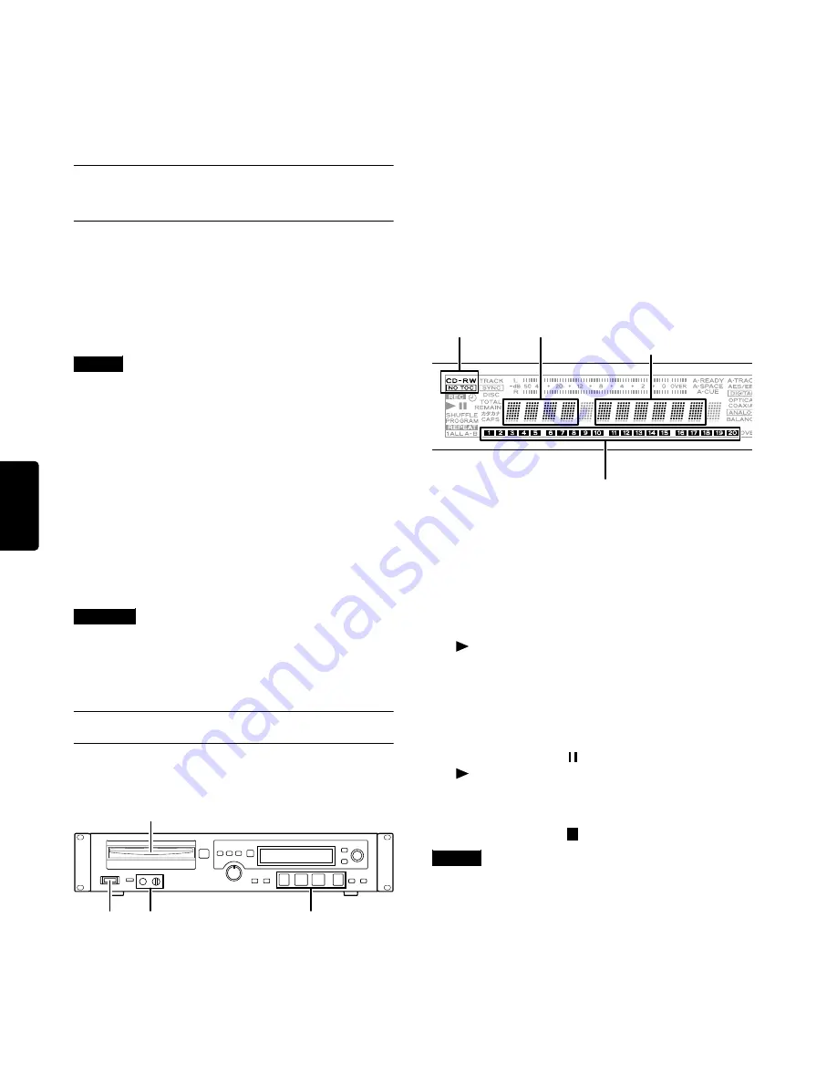 Marantz cdr633 User Manual Download Page 134