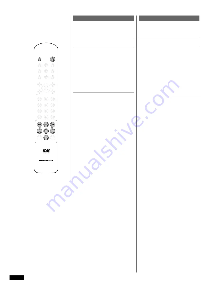 Marantz DV-12S1 User Manual Download Page 31