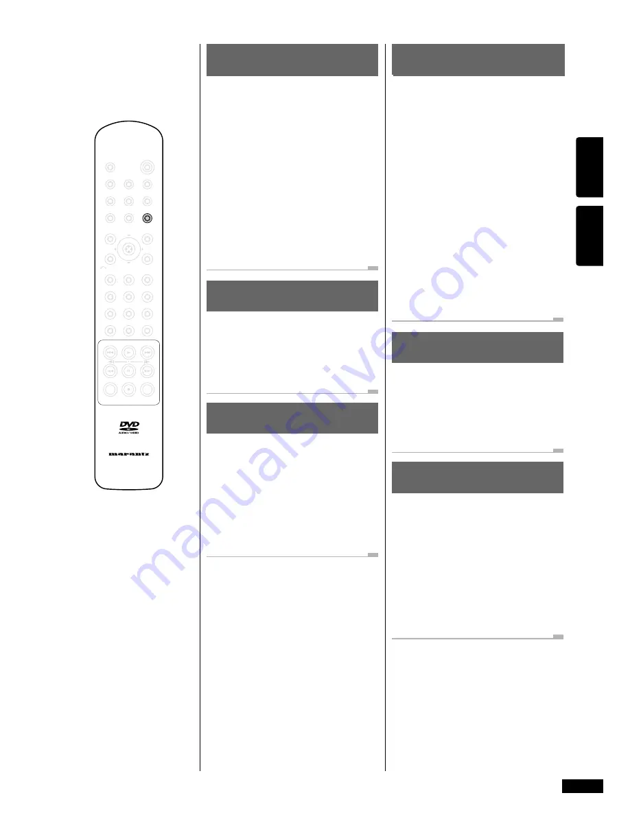 Marantz DV-12S1 User Manual Download Page 44