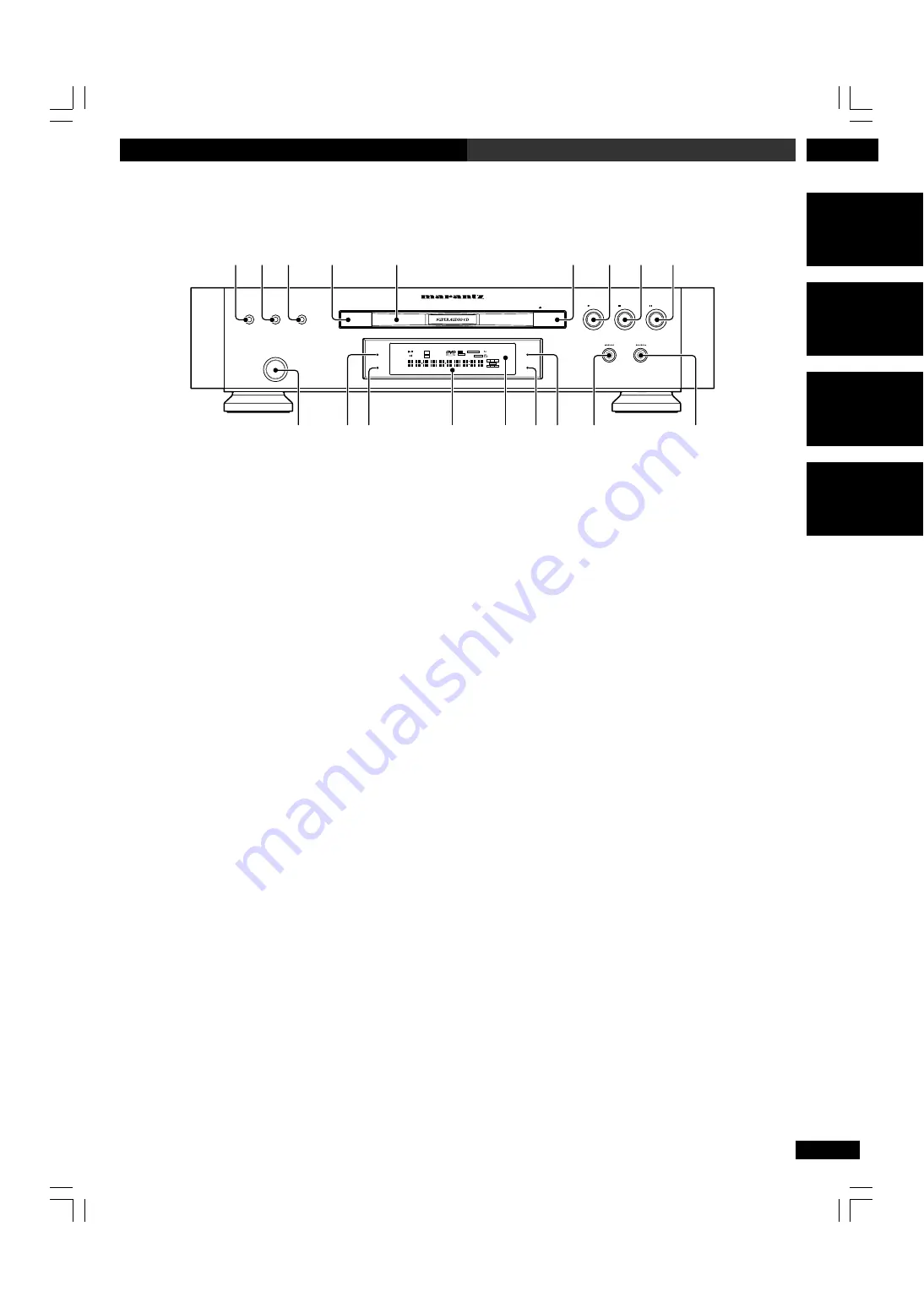 Marantz DV-12S2 Скачать руководство пользователя страница 37