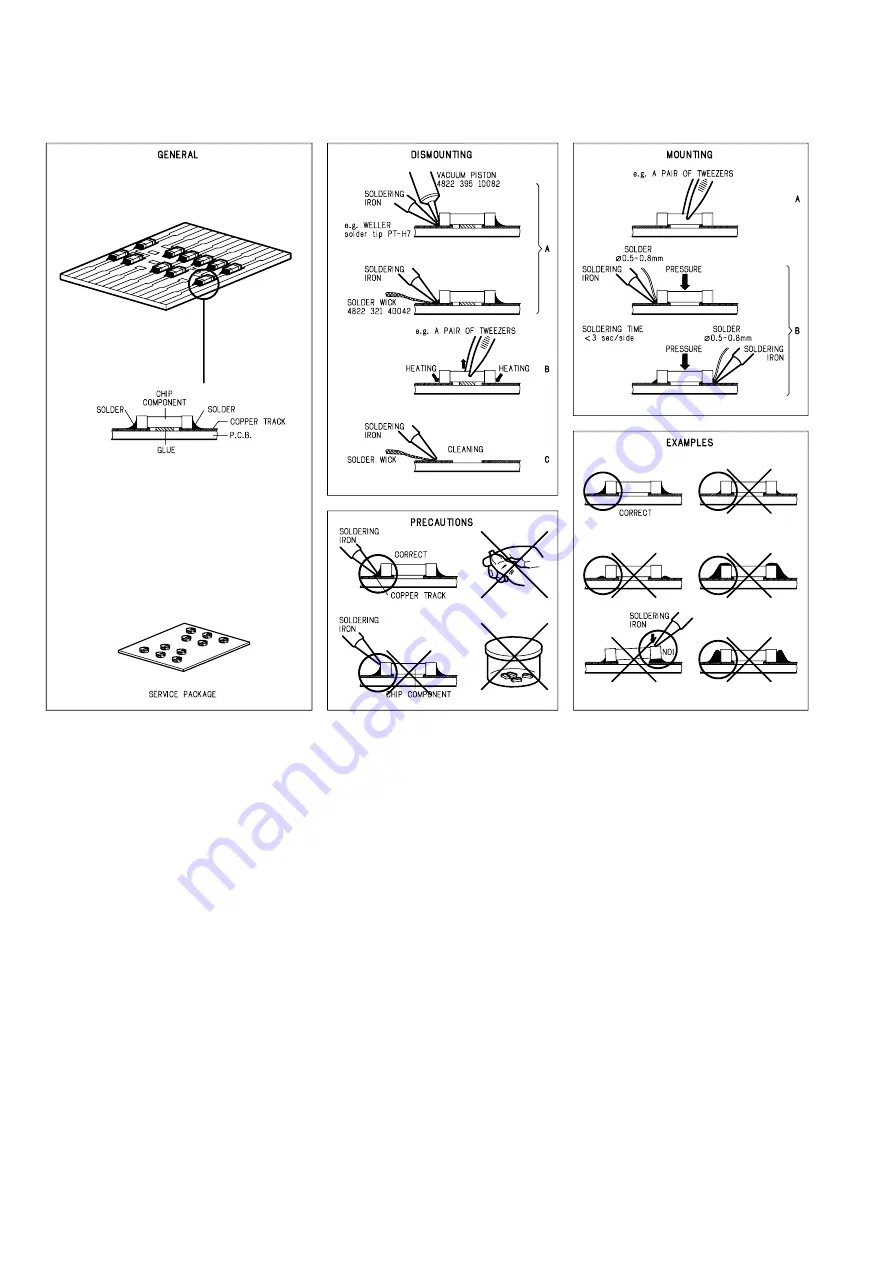 Marantz dv18 Service Manual Download Page 6