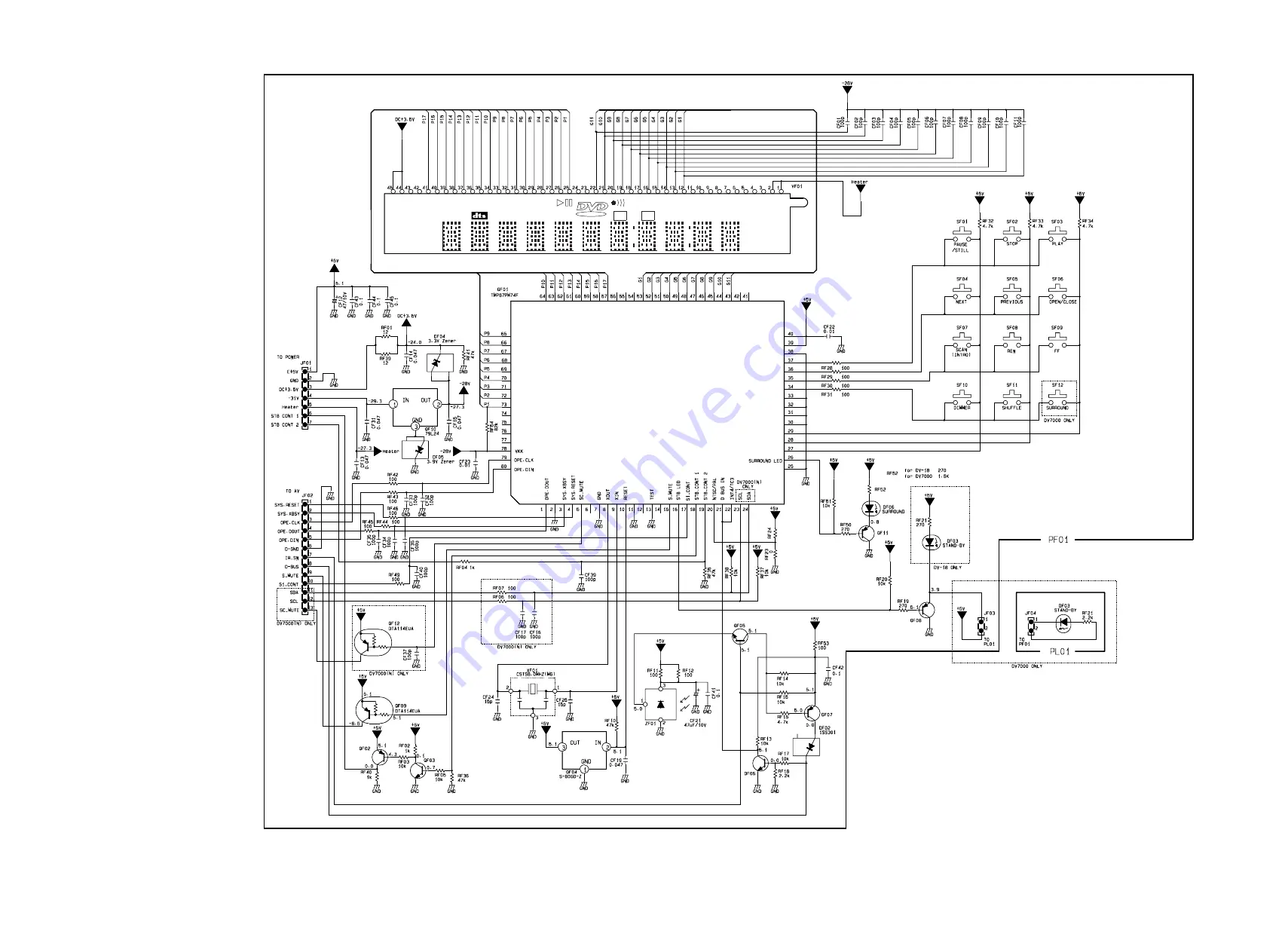 Marantz dv18 Service Manual Download Page 19