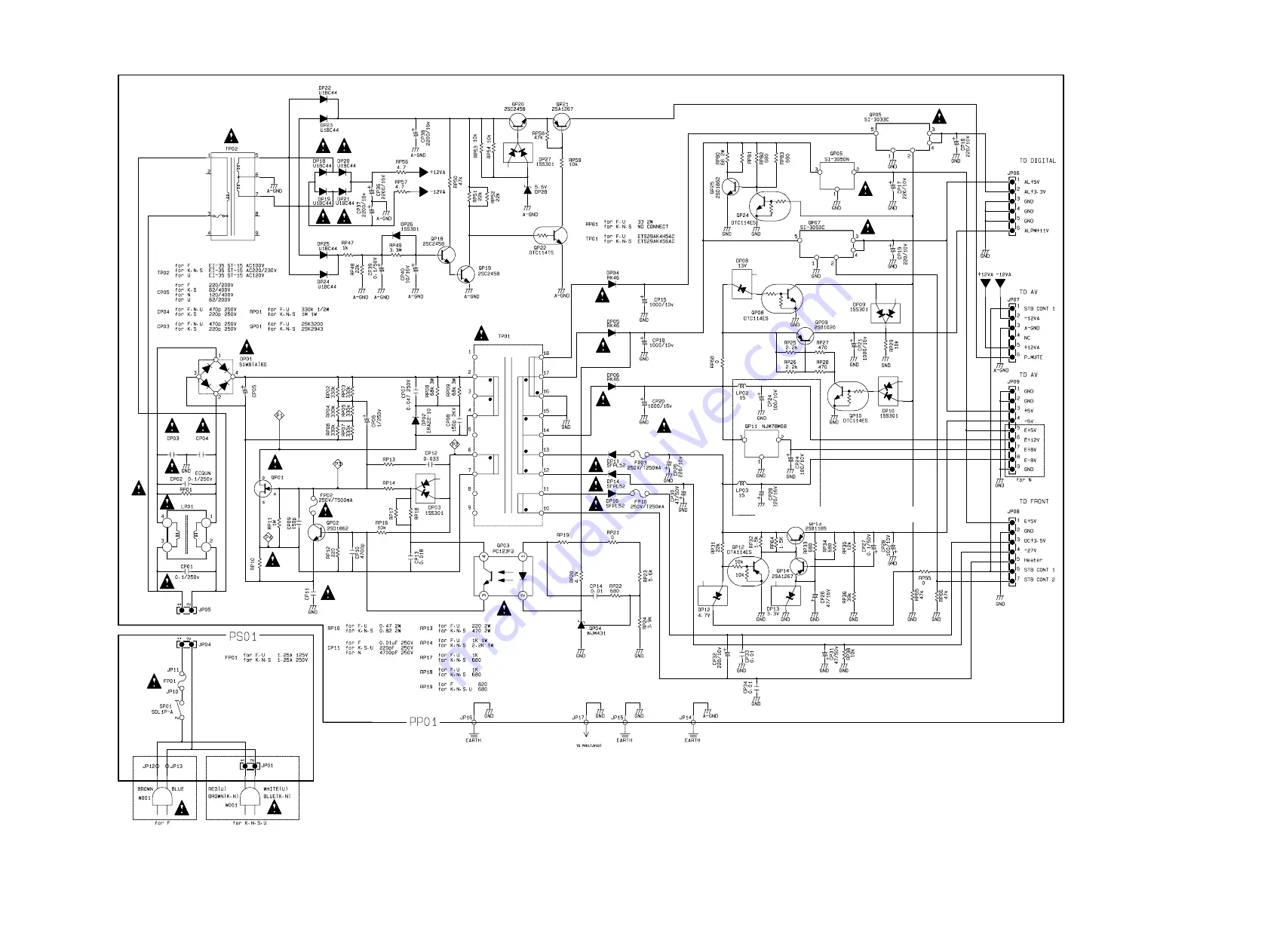 Marantz dv18 Service Manual Download Page 20