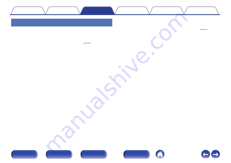 Marantz M-CR611 Owner'S Manual Download Page 71