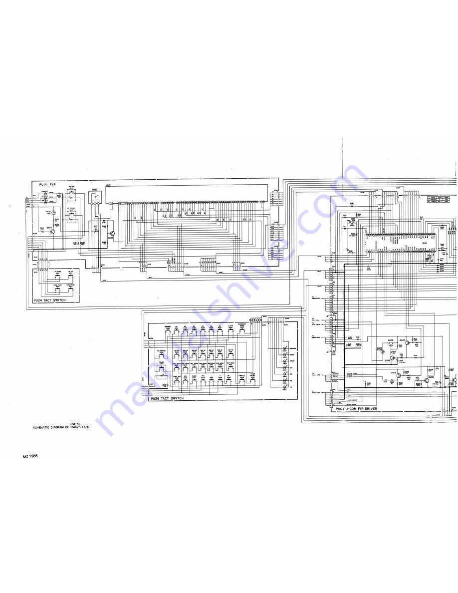 Marantz MX673 Service Manual Download Page 101