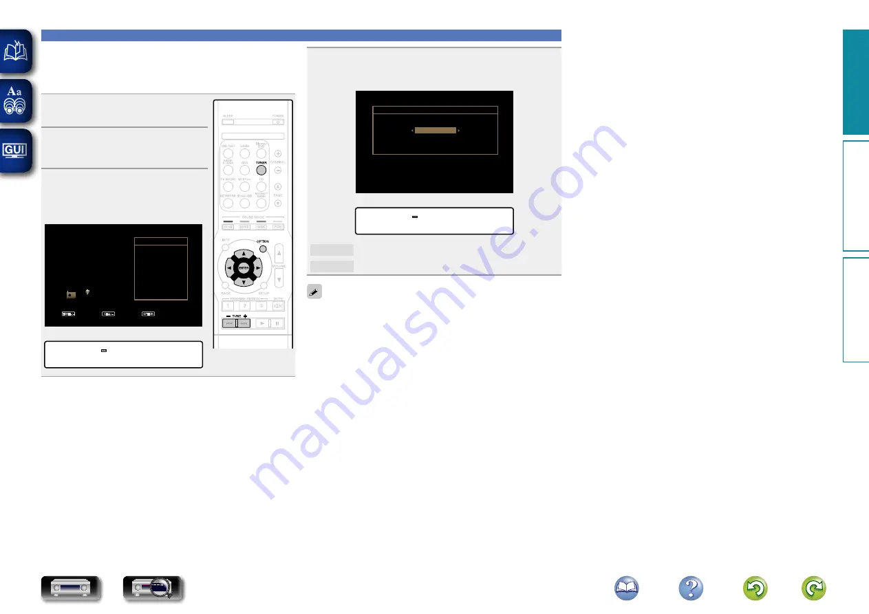 Marantz NR1504 (Spanish) Manual Del Usuario Download Page 45