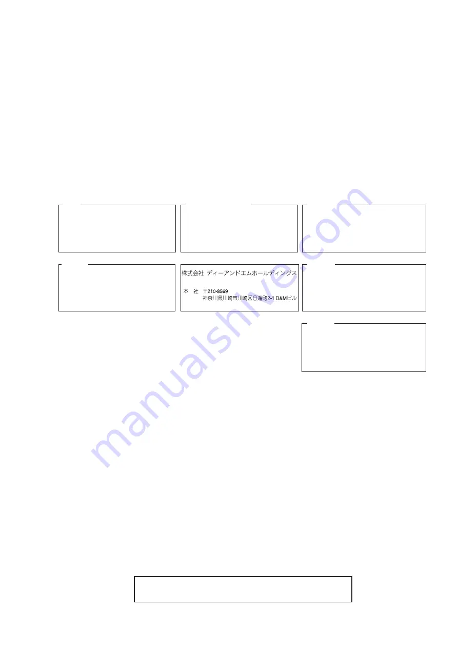 Marantz PM6004/K1B Service Manual Download Page 3