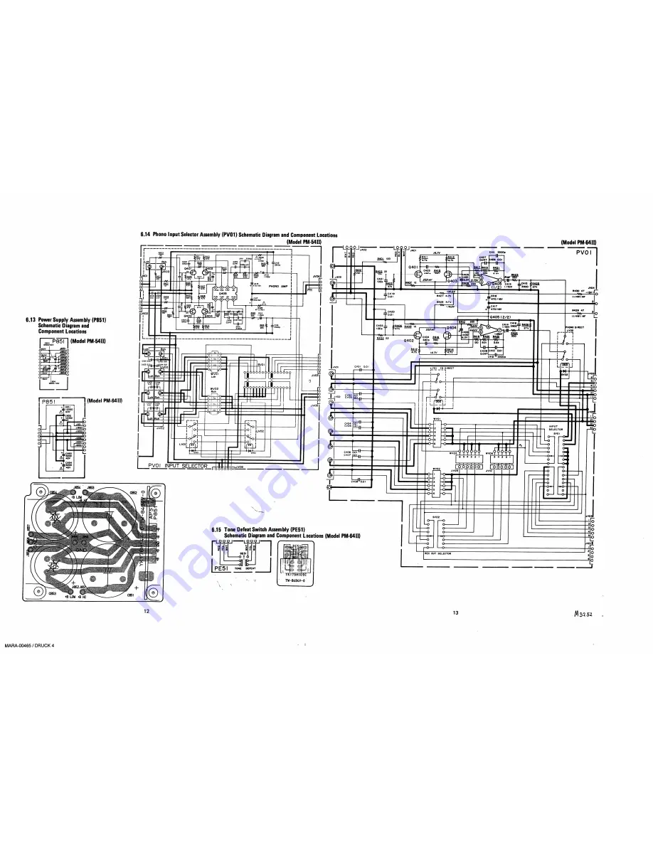 Marantz PM64II Скачать руководство пользователя страница 12