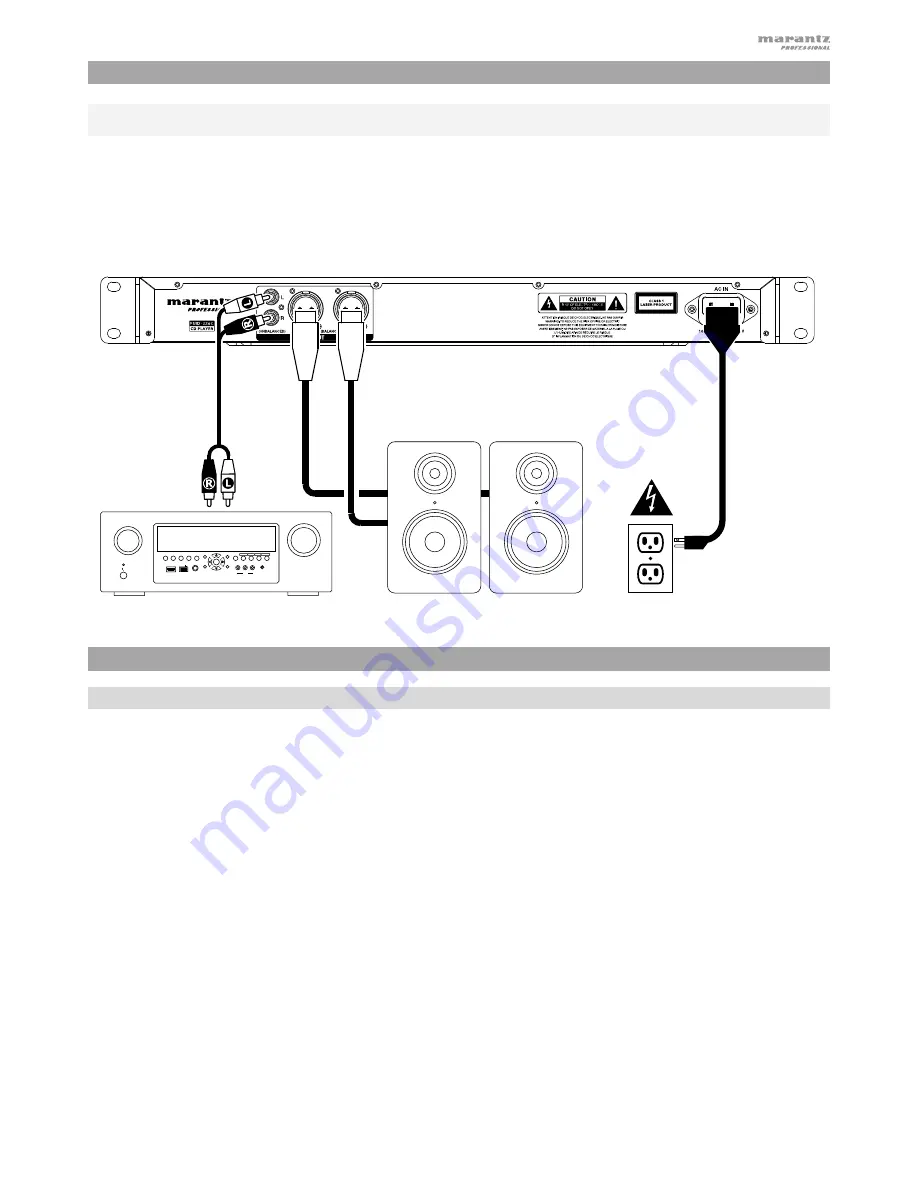 Marantz PMD-326C Скачать руководство пользователя страница 17