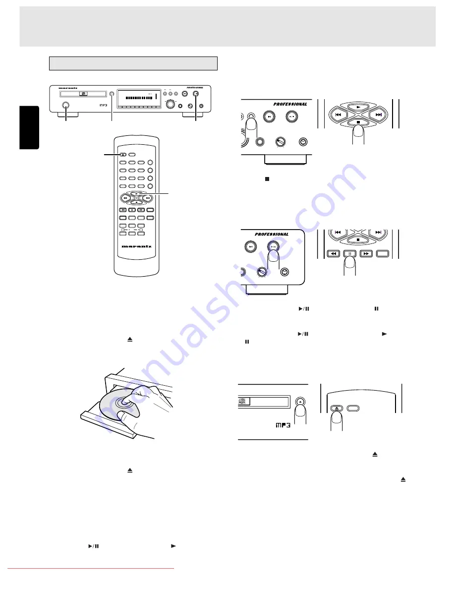 Marantz Professional PMD325 User Manual Download Page 18