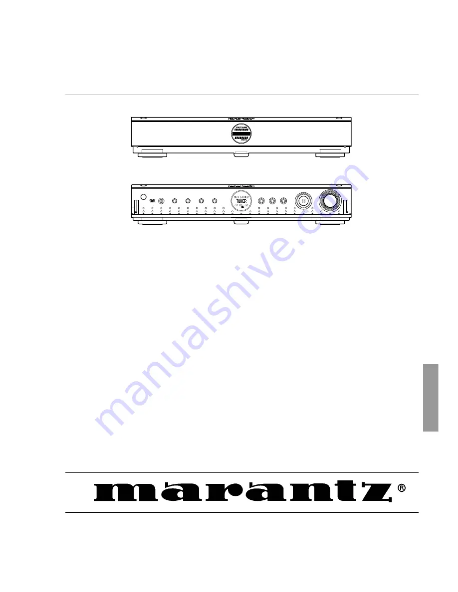 Marantz PS2100 Service Manual Download Page 1