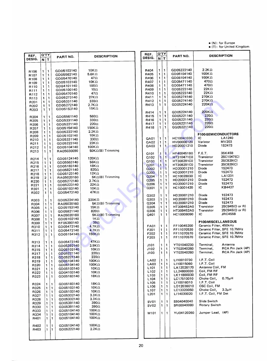 Marantz SR1100L Service Manual Download Page 23