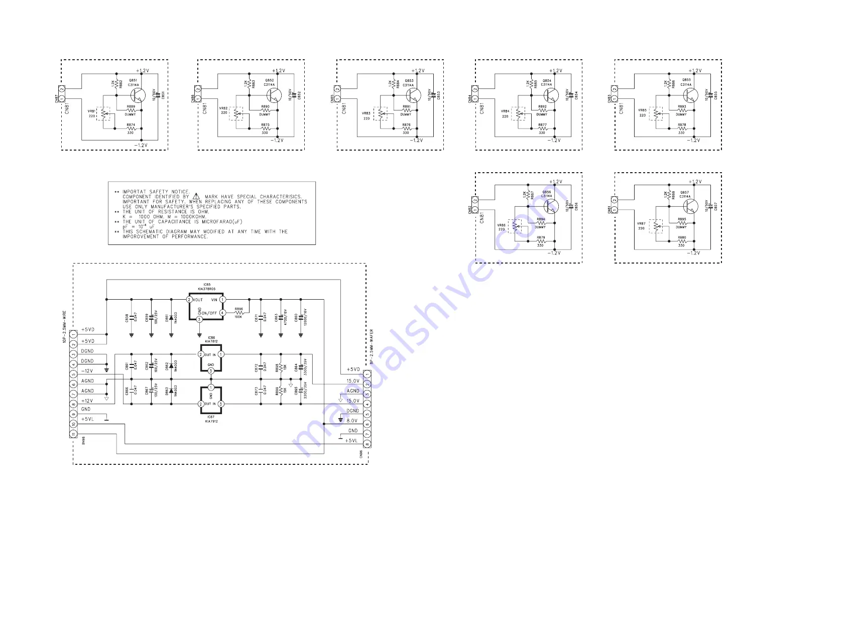 Marantz SR5001/F Service Manual Download Page 29