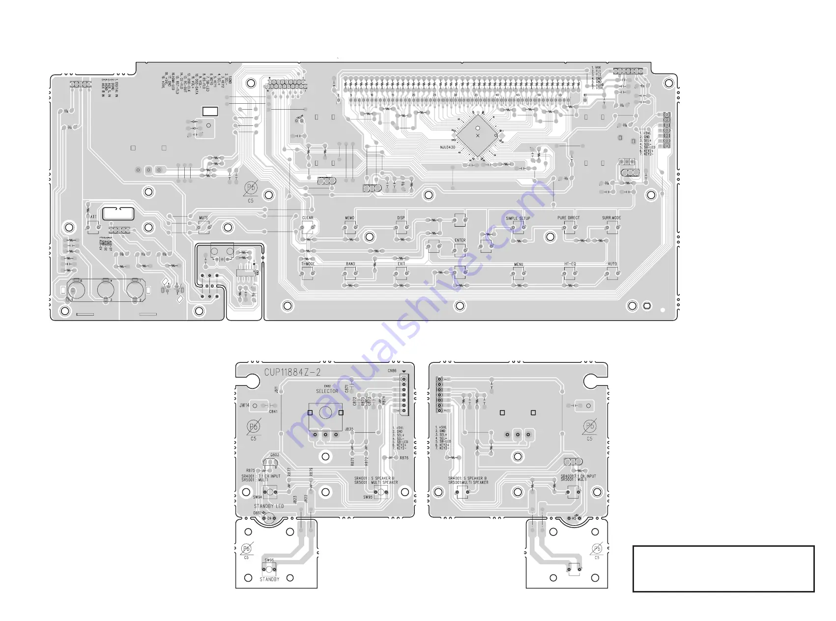 Marantz SR5001/F Service Manual Download Page 39