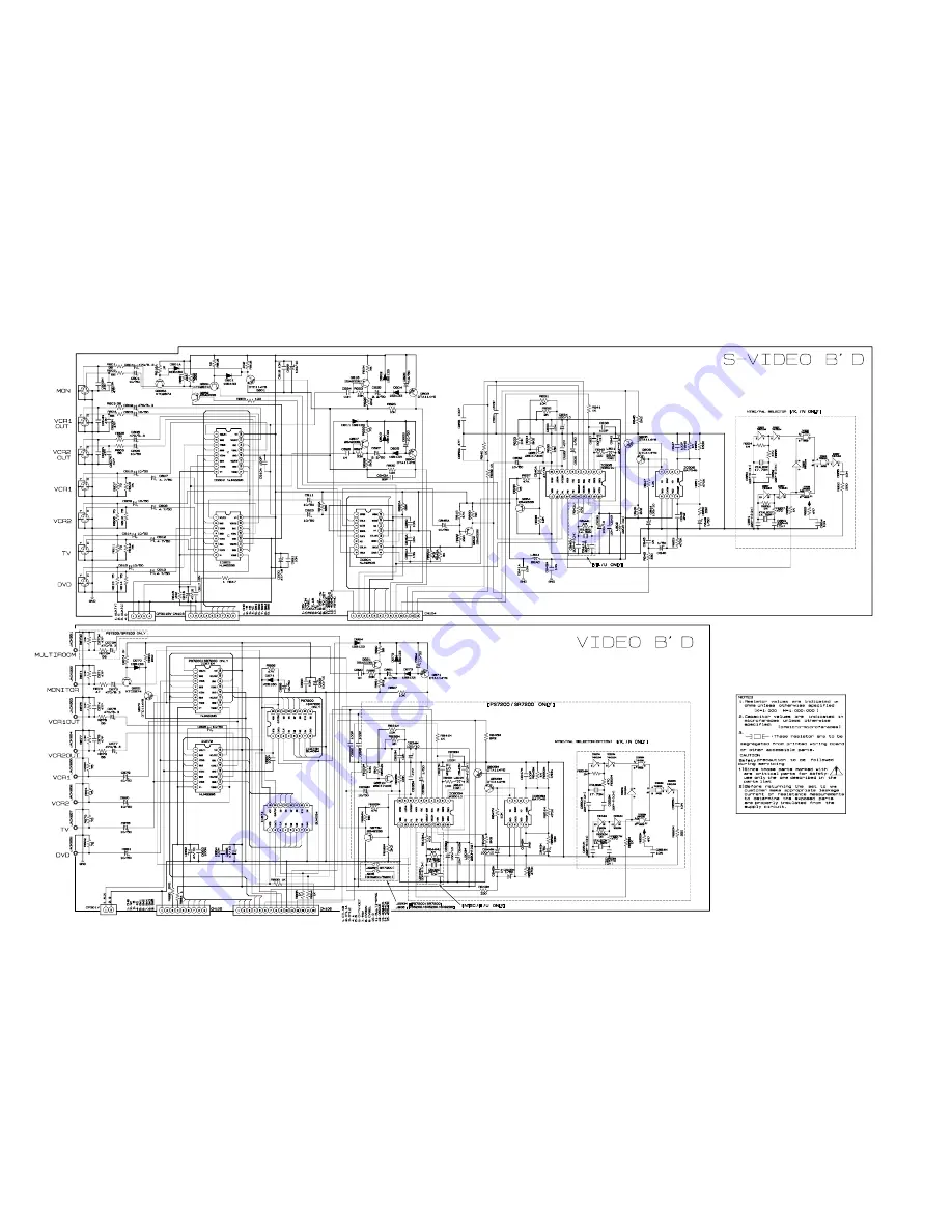 Marantz SR5200 Service Manual Download Page 16