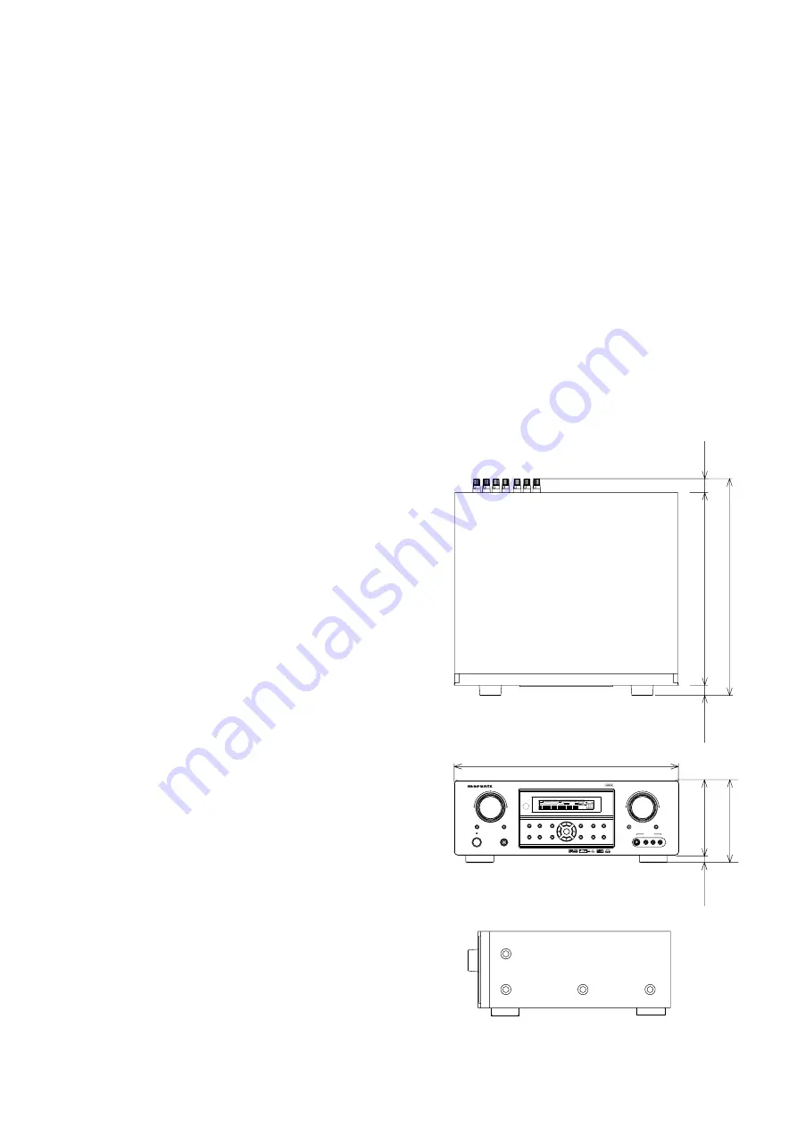 Marantz SR5600 Скачать руководство пользователя страница 3