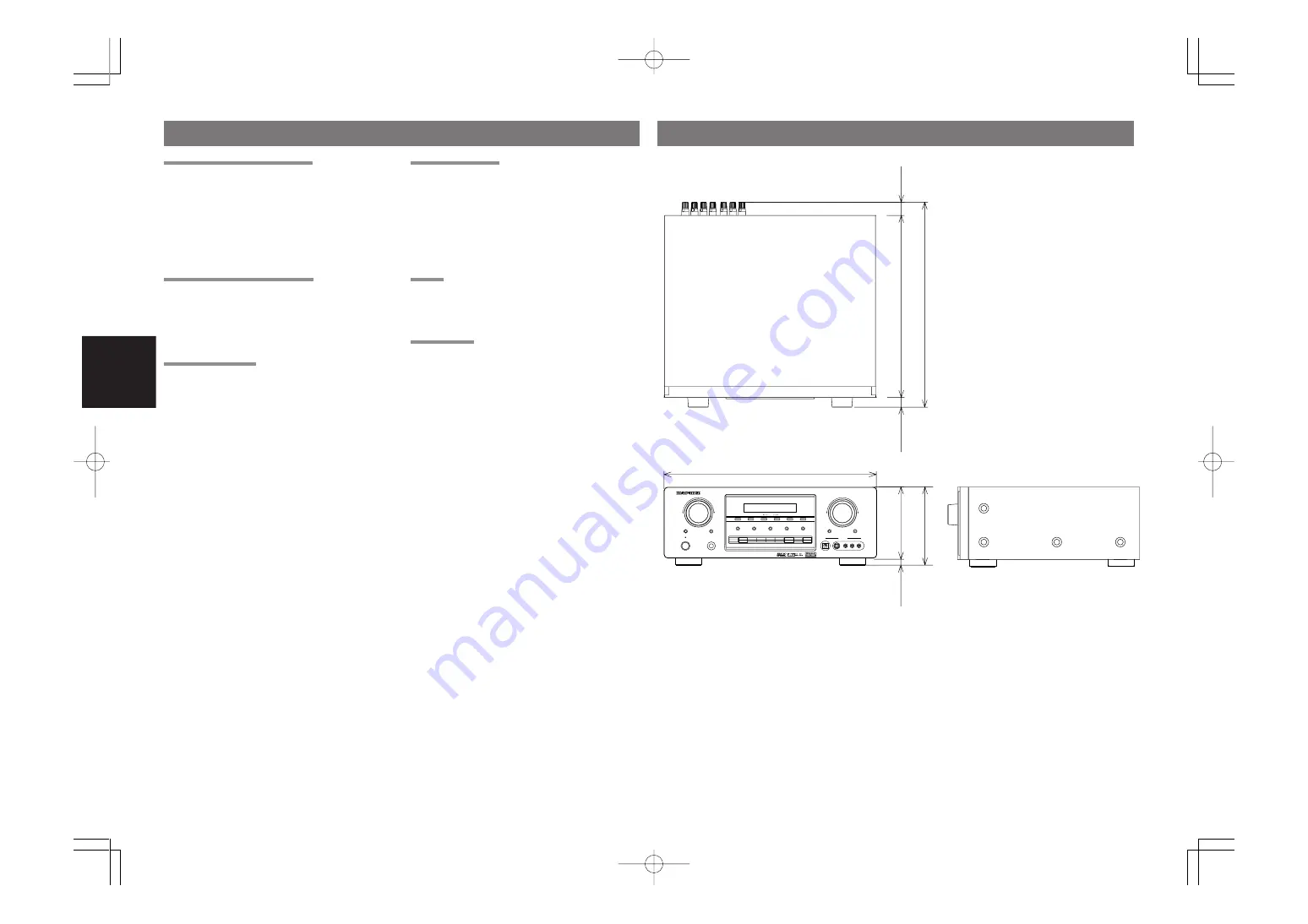 Marantz SR7400 User Manual Download Page 171