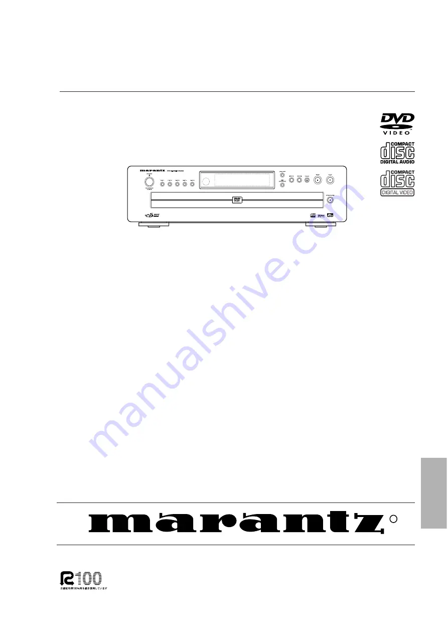 Marantz VC5200 Service Manual Download Page 1