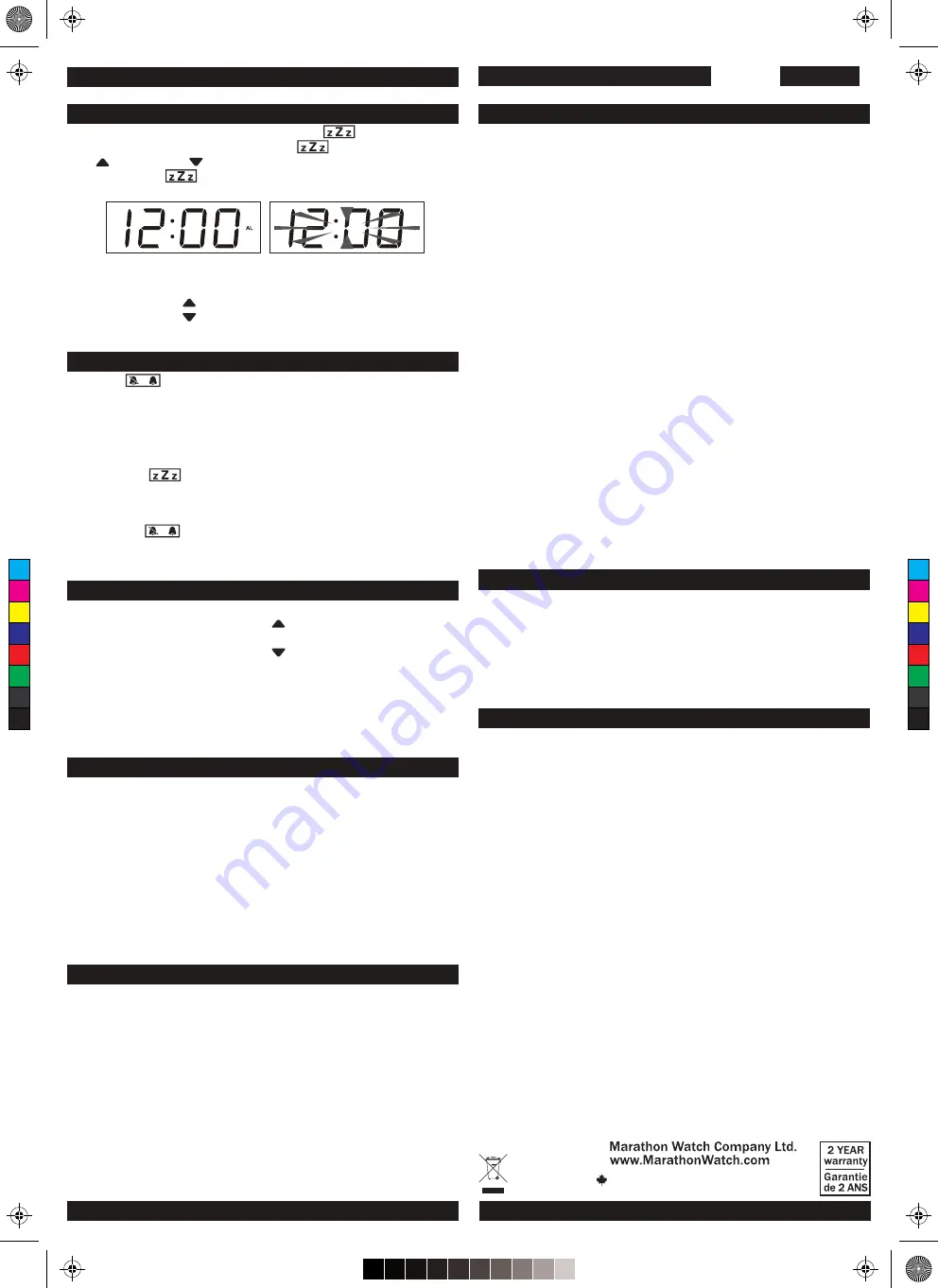 Marathon CL030055 Series Manual Download Page 2