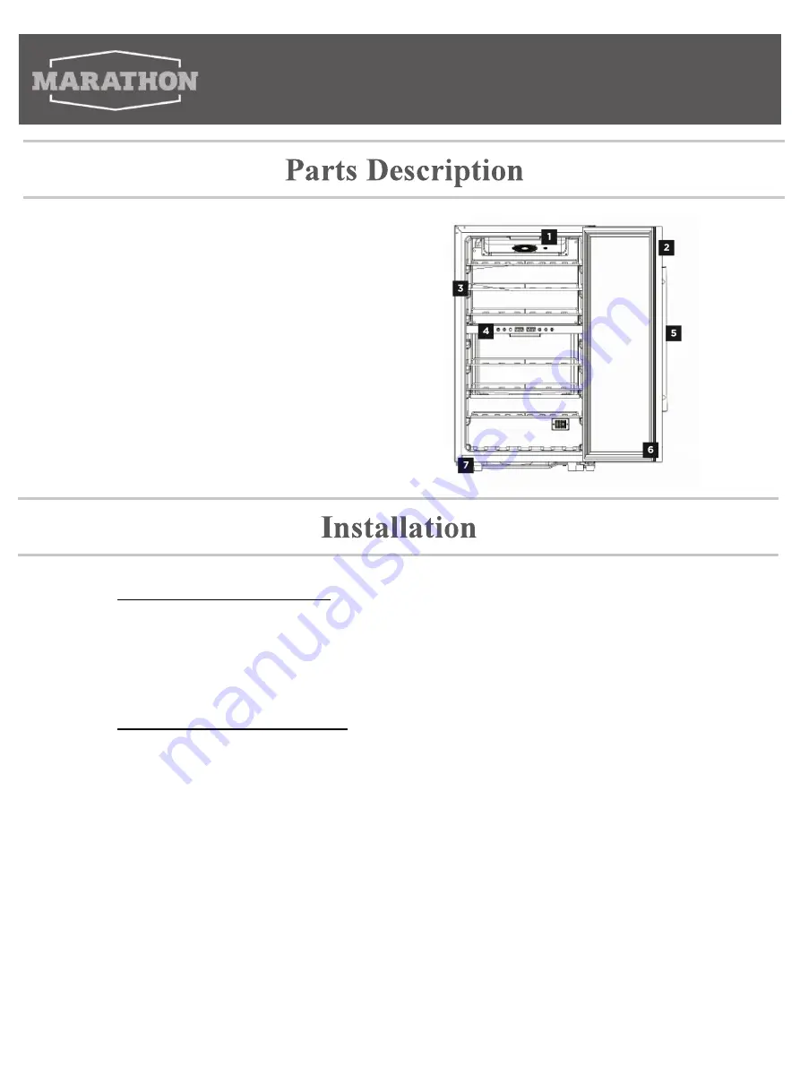 Marathon MWC145-DBL Use & Care Manual Download Page 4