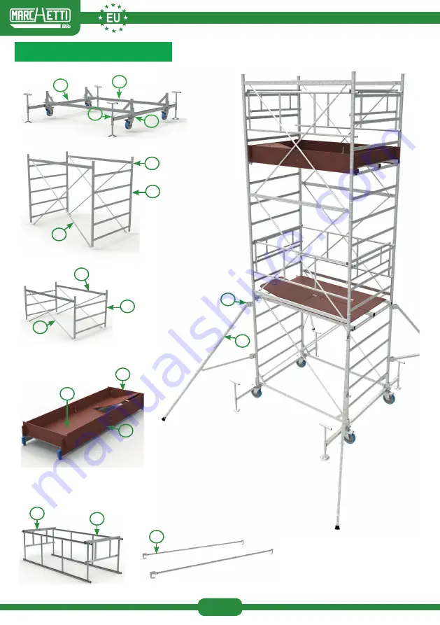 Marchetti System 100x180 Скачать руководство пользователя страница 16