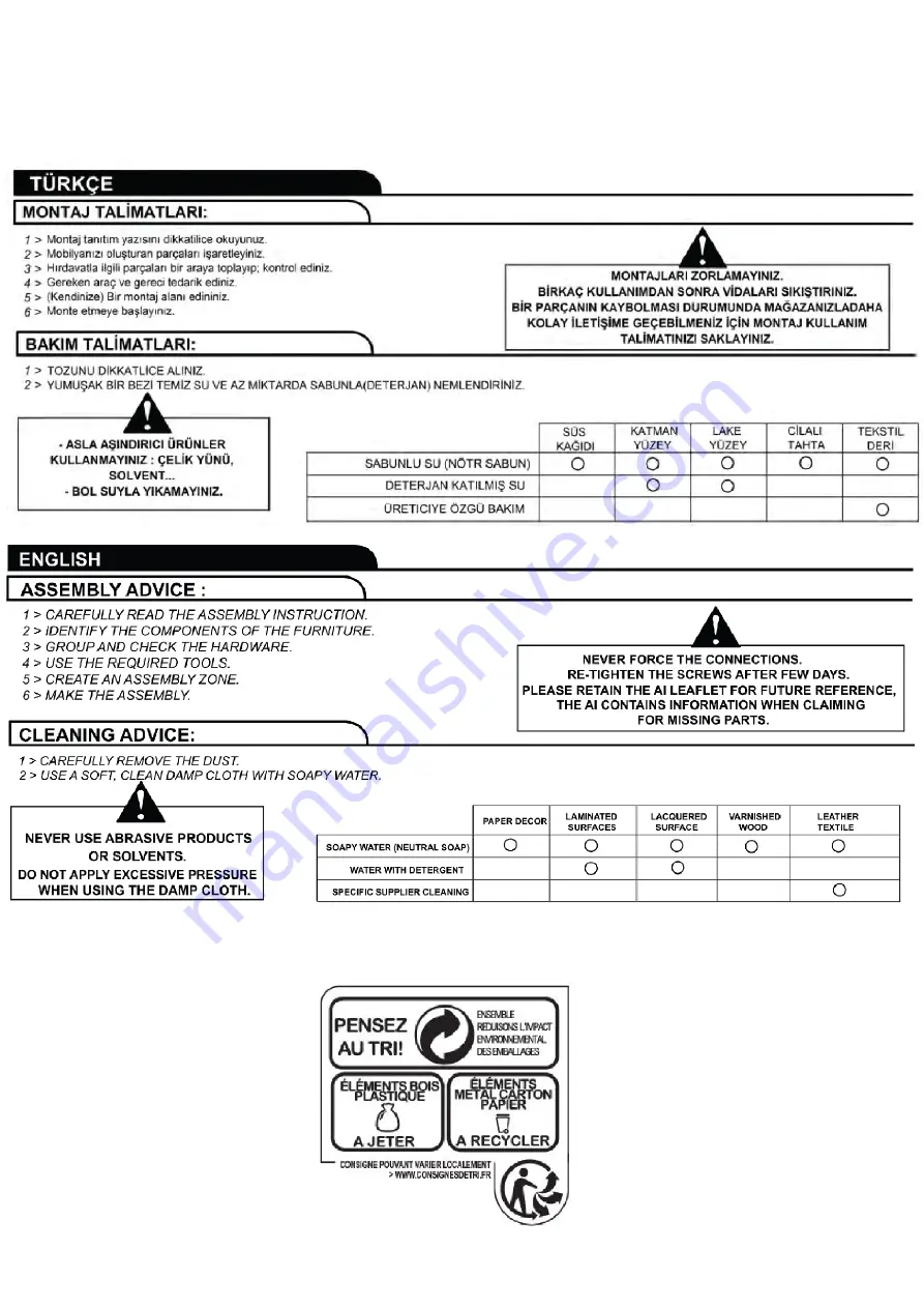 MARCKERIC 8435178378248 Assembly Instructions Manual Download Page 12