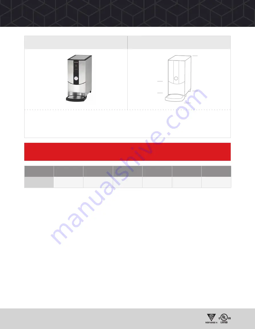 Marco Beverage Systems ECOBOILER PB5 Manual Download Page 1