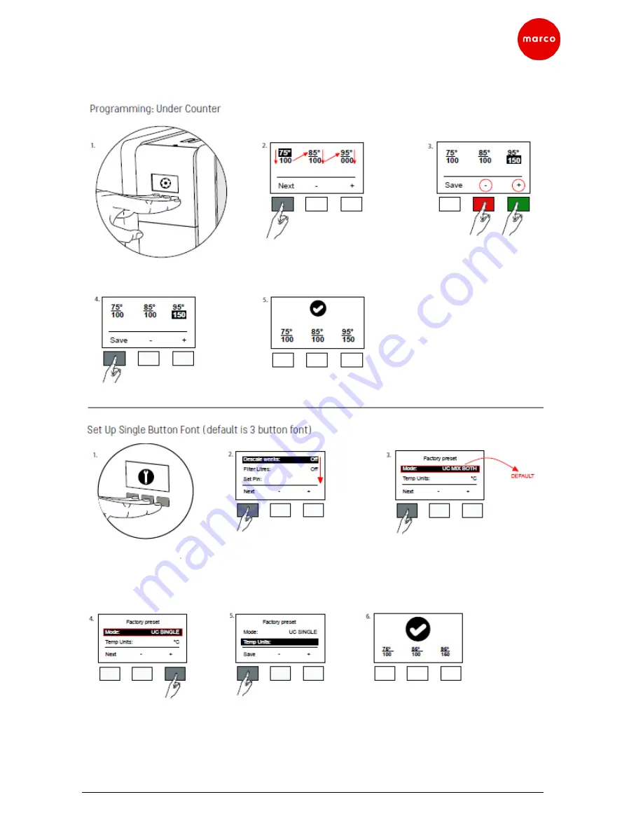 Marco Beverage Systems MIX PB3-1000870 Service Manual Download Page 19