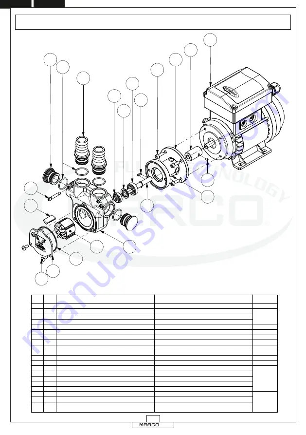 Marco 166 030 1C Instructions For Use Manual Download Page 7