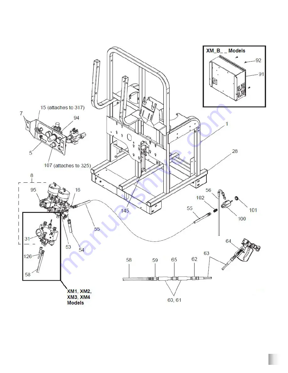 Marco Graco XM70 20GXM3B00 Part Numbers And Schematics Manual Download Page 7