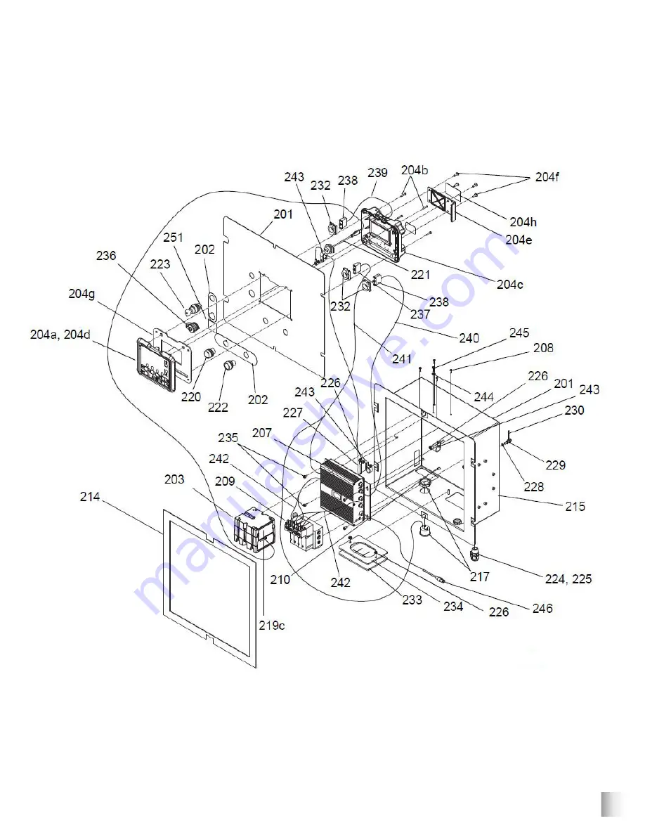 Marco Graco XM70 20GXM3B00 Part Numbers And Schematics Manual Download Page 13