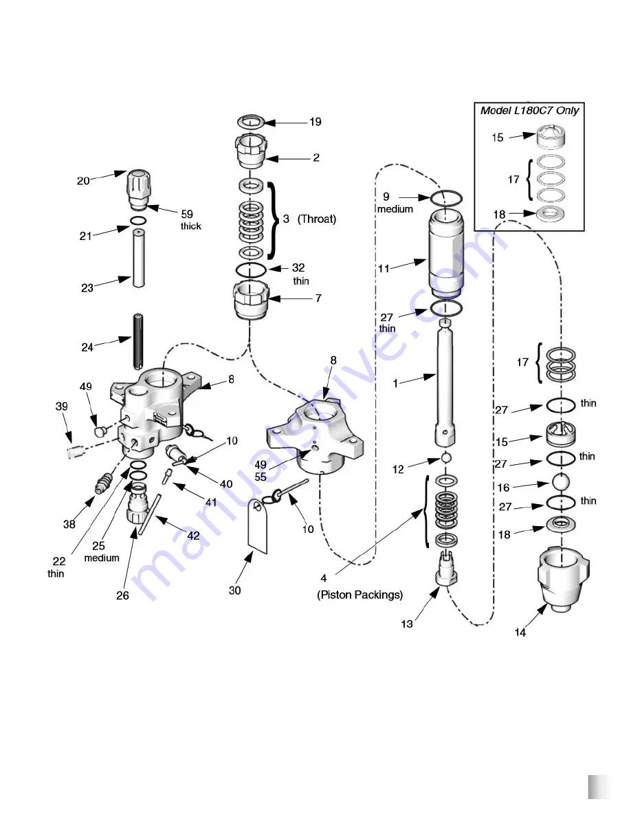 Marco Graco XM70 20GXM3B00 Part Numbers And Schematics Manual Download Page 31