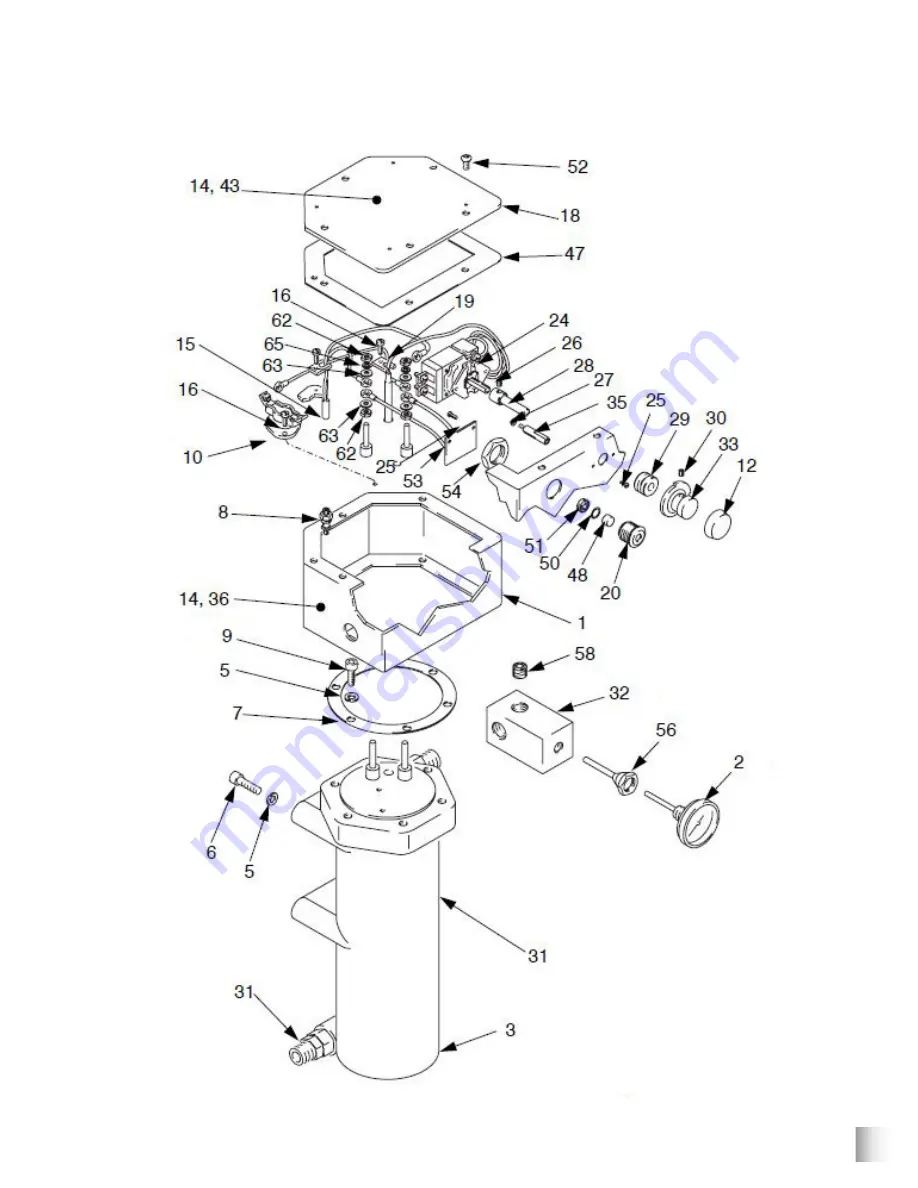 Marco Graco XM70 20GXM3B00 Part Numbers And Schematics Manual Download Page 39