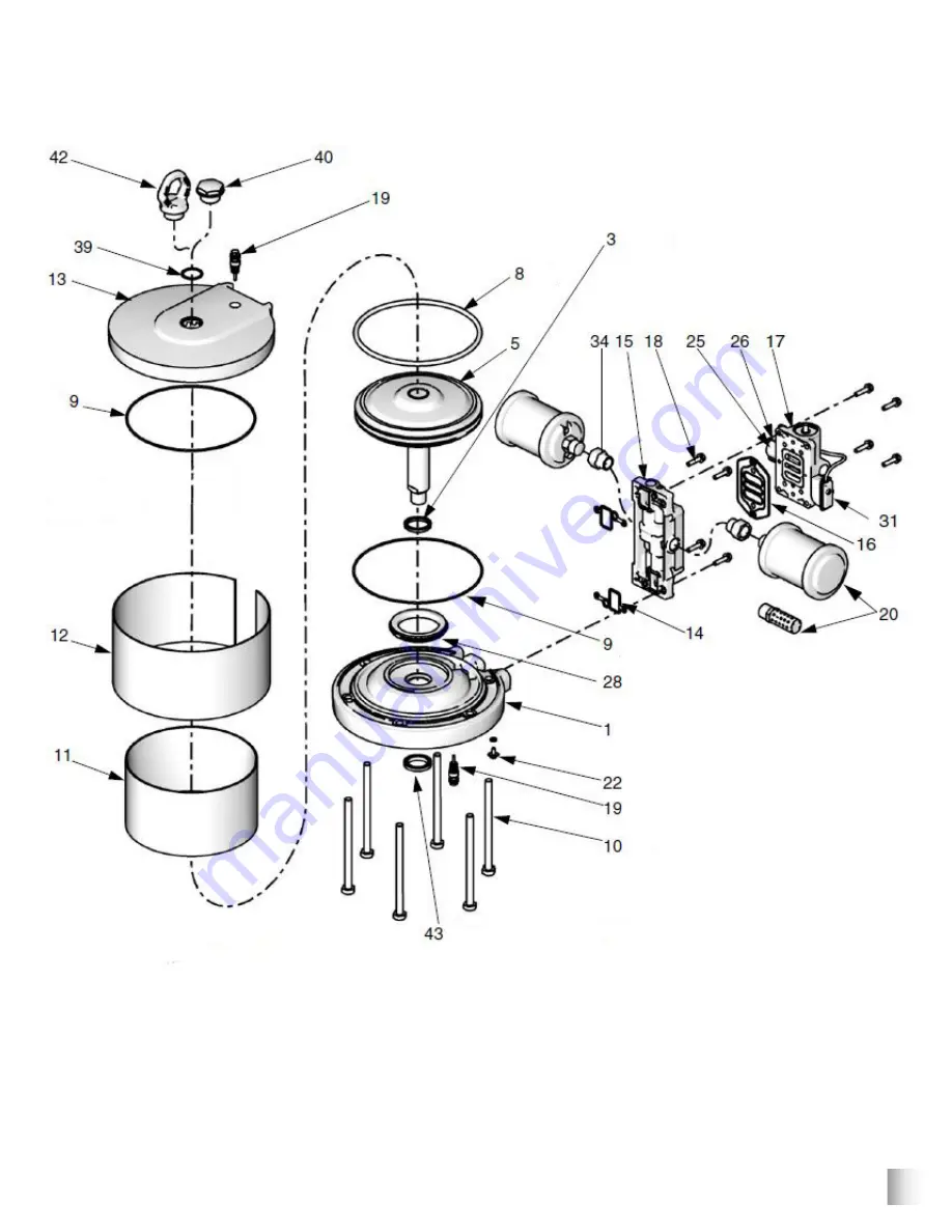 Marco Graco XM70 20GXM3B00 Part Numbers And Schematics Manual Download Page 43