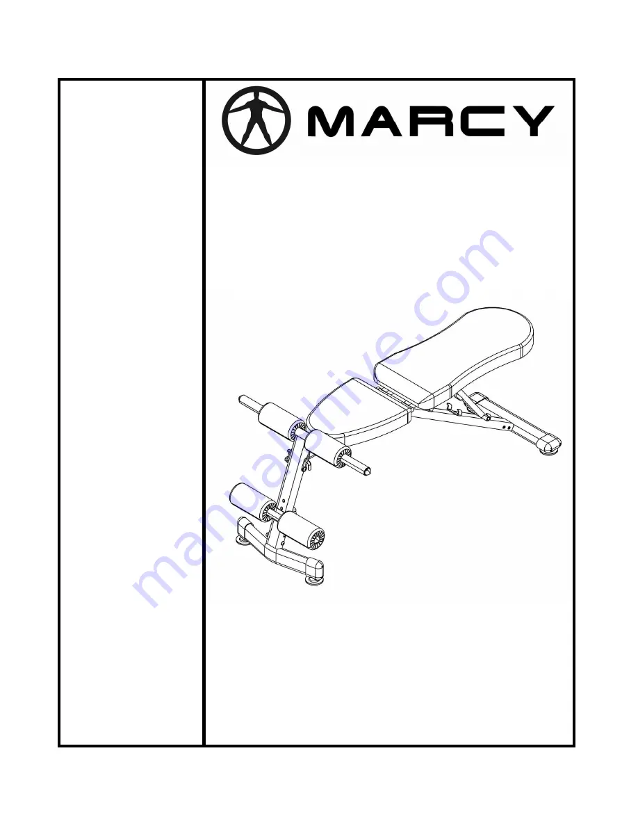 Marcy ECLIPSE UB3000 Owner'S Manual Download Page 1