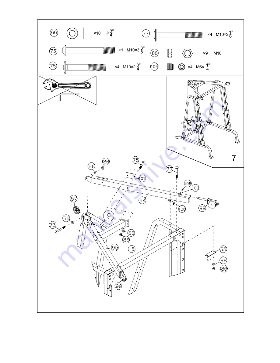 Marcy MD-9010G Assembly Manual Download Page 15