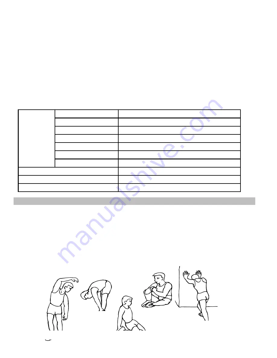 Marcy ME-1017E Owner'S Manual Download Page 20