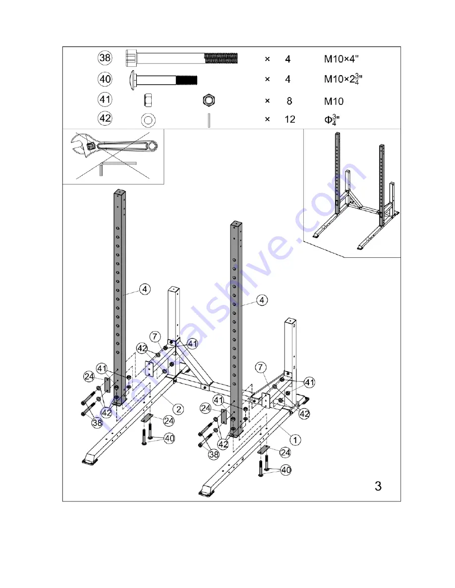 Marcy MONSTER CAGE STB-98005 Скачать руководство пользователя страница 8