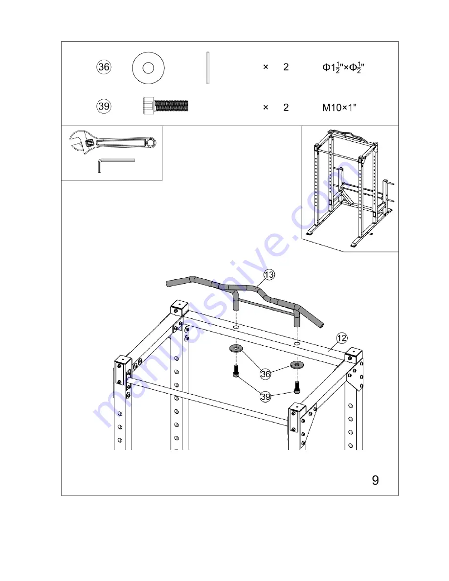 Marcy MONSTER CAGE STB-98005 Скачать руководство пользователя страница 14